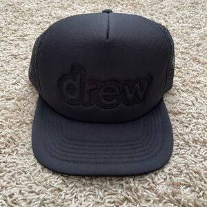Drew House Hat Cap Black Snap Back Trucker Justin Bieber